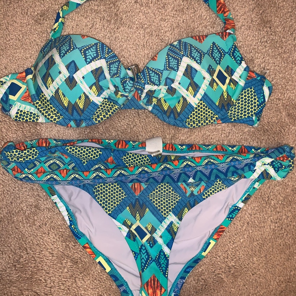 Halter Bikini Top and Bottom